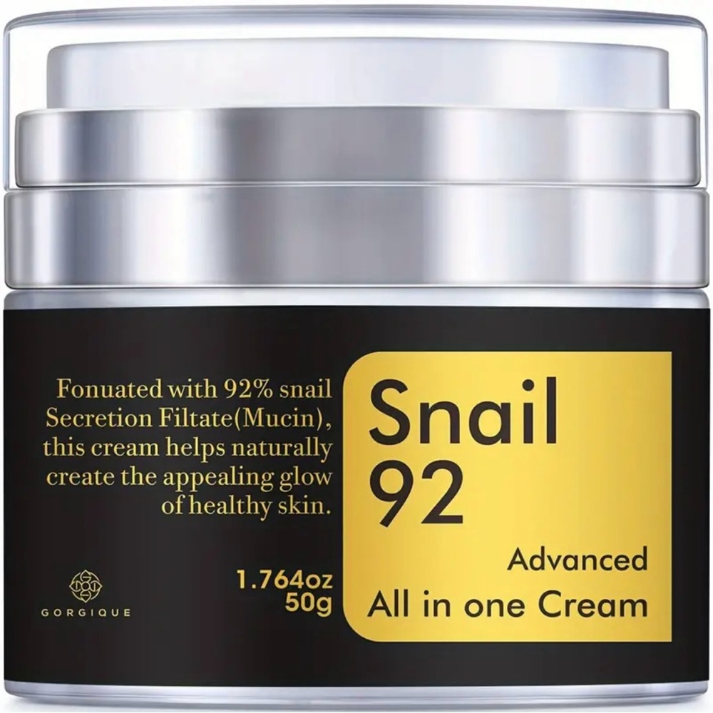 Snail 92 Advanced All-in-One Cream - Black and Gold